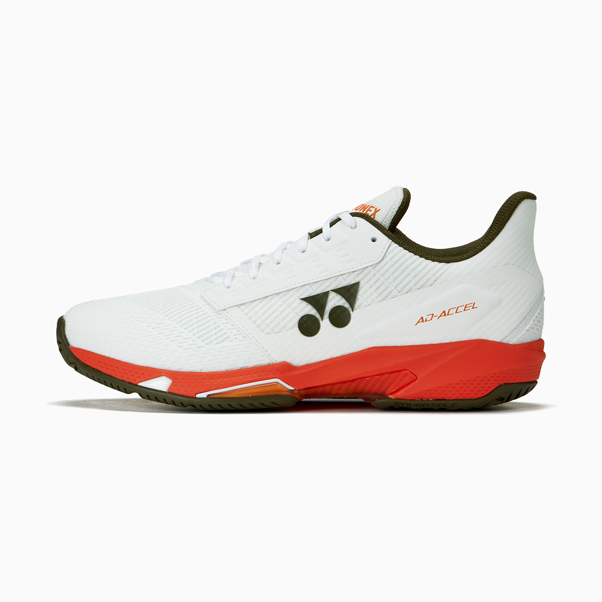 POWER CUSHION AD-ACCEL MUJER (ALL COURT) Blanco/Naranja
