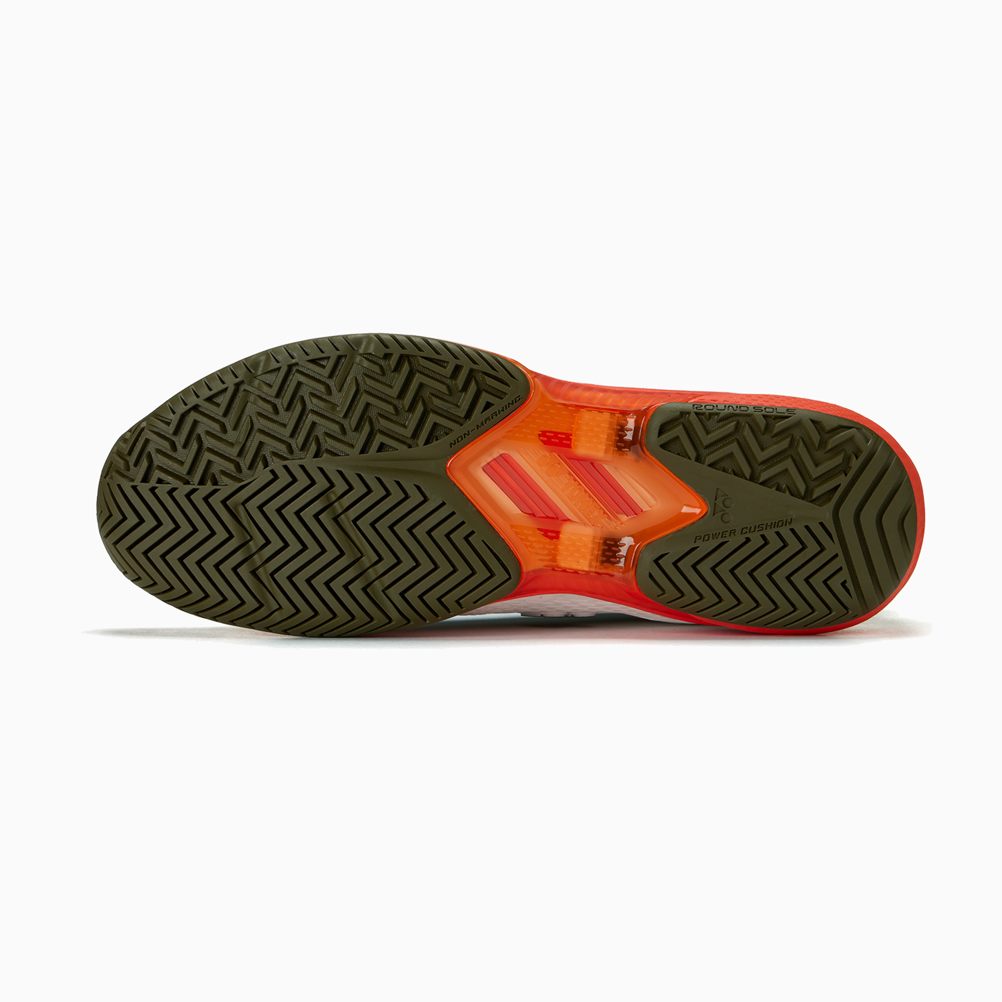 POWER CUSHION AD-ACCEL MUJER (ALL COURT) Blanco/Naranja