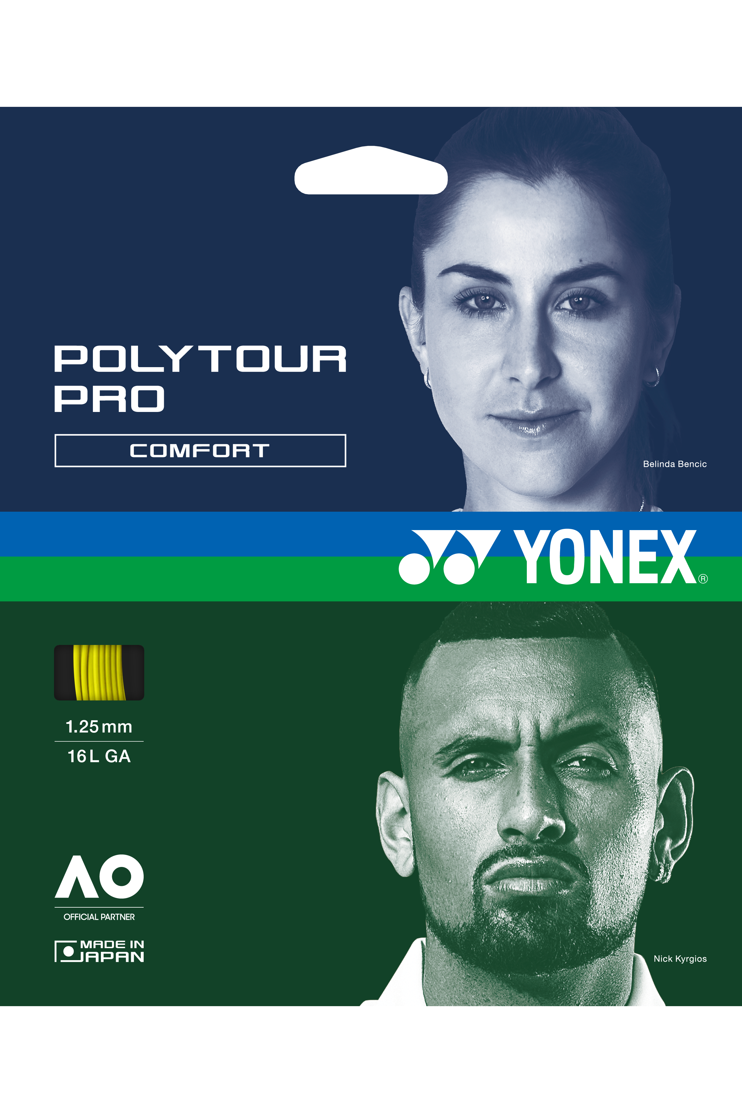 SET CUERDA POLYTOUR PRO 125