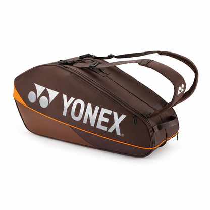 PRO RACQUET BAG EXPRESSO BROWN (6 RAQ)