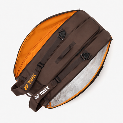 PRO RACQUET BAG EXPRESSO BROWN (9 RAQ)